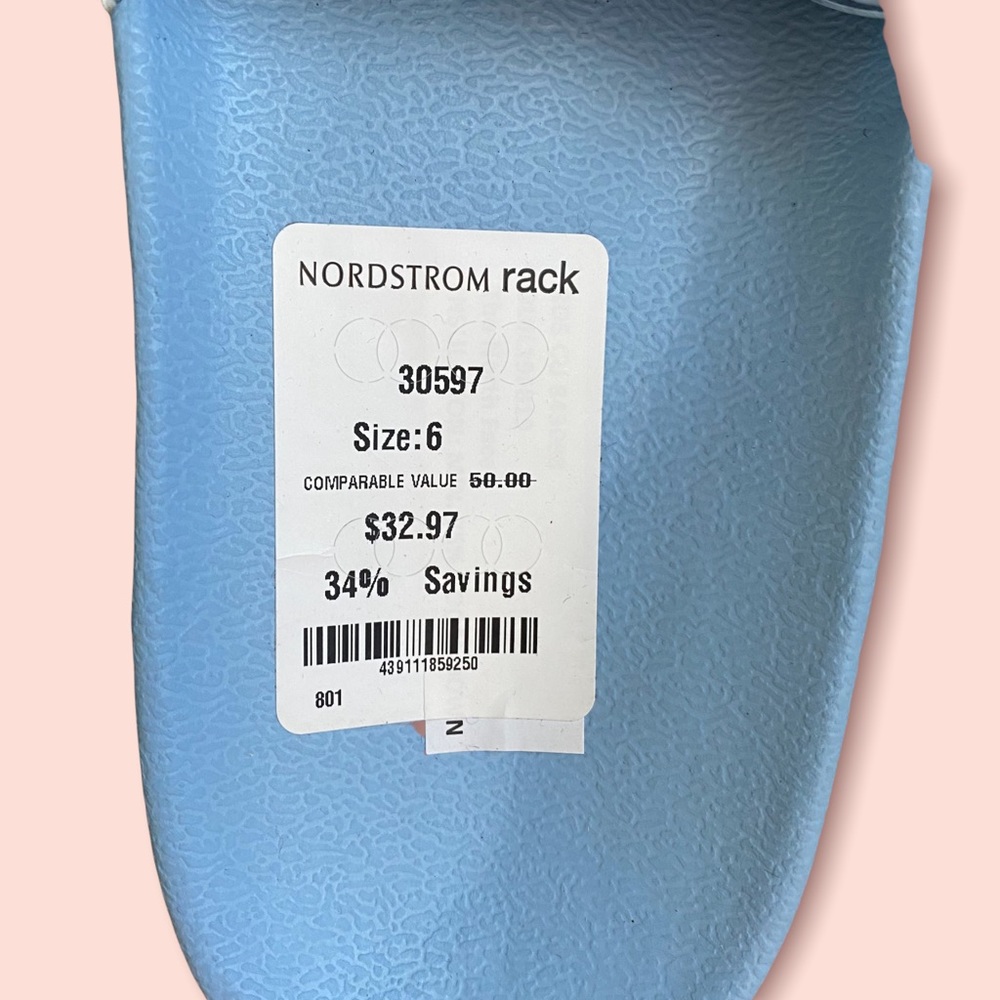 NEW: Baby Blue North Face Puffer Slides - Picture 4 of 4